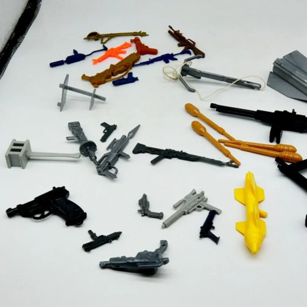 Original Vintage G.I. Joe ARAH Weapons and Accessories Lot 1982-1990 MCC Guns
